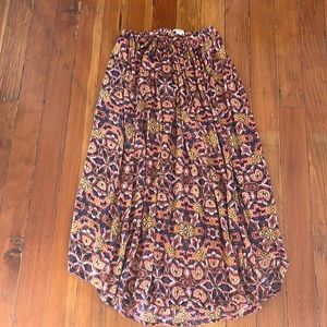 Billabong Maxi Skirt Floral Sun Safari